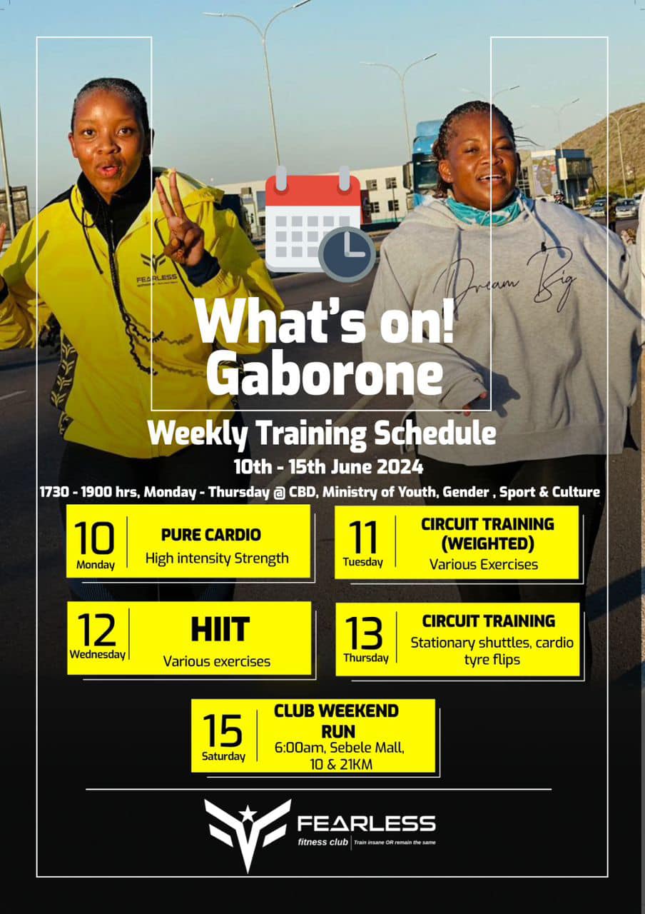 Fearless Fitness Club Run