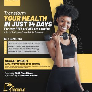 2‑Week Eating Plan and Workout Program (Supports Tsholofelo Desire Foundation)